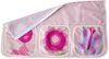Stofftasche Betttasche mit 3 Fächer, Stoff Rosa, 30x80 cm Bild 5