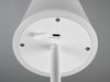 Akku Aussen Tischleuchte Weiß LED MARTINEZ Lampe USB Touch Dimmer ca. 39 cm Bild 4