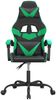 vidaXL Gaming-Stuhl Schwarz und Grün Kunstleder [3143845] Bild 3