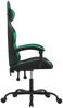 vidaXL Gaming-Stuhl Schwarz und Grün Kunstleder [3143845] Bild 4