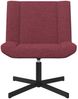 vidaXL Drehstuhl Weinrot 63 x 75 x 76 cm Stoff 42007328 Bild 4