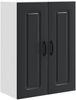 vidaXL Geschirrspülerfront Kalmar Schwarz 60 x 31 x 80 cm 884695 Bild 2
