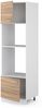 Hochschrank R-Line Sonoma 60 cm mit offenen Regalen, und Türen Vicco Bild 5