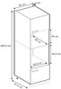 Hochschrank R-Line Sonoma 60 cm mit offenen Regalen, und Türen Vicco Bild 3