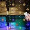 XERSEK LED-Lichterkette Dimmbare Lichtergirlande mit Fernbedienung, 5–20m, Warmweiß/Kaltweiß, 144-600 LEDs, 8-11 Lichtmodi, Timer, IP44, Kettbar Bild 2