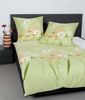Janine Moments Mako-Satin Bettwäsche 240x220 Pusteblume Karo Vintage 98053-06 Bild 3