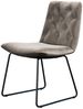 KAWOLA Stuhl NEW CHARME Esszimmerstuhl Velvet sand 87 x 66 x 52 cm Bild 3