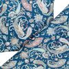 Estella Mako-Satin Bettwäsche 135x200 Soley marine Paisley blau 7608-270 Bild 4