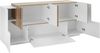 INOSIGN Sideboard Coro, Kommode, Schrank, Kredenz, grifflos mit Einlegeböden, 1 Klappe, 6 Türen, Doppeltiefe, B/T/H 200x86x45cm Bild 4