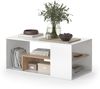 Couchtisch Edgar Weiß/Goldkraft Eiche 110 x 59 cm Vicco Bild 5