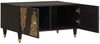 vidaXL Couchtisch Schwarz 80 x 50 x 40 cm Massivholz Mango 4018813 Bild 2