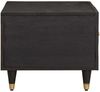 vidaXL Couchtisch Schwarz 80 x 50 x 40 cm Massivholz Mango 4018813 Bild 4
