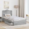 vidaXL Aufbewahrungsbett Graues Sonoma 90 x 200 cm Holzwerkstoff 3413546 Bild 3