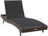vidaXL Sonnenliege 197 x 70 x 82 cm Poly-Rattan 42009976 Bild 2