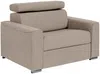 Vente-unique - VIZIR Sessel Stoff Beige - B 95 cm x H 105 cm85 cm x L 127 cm Bild 2