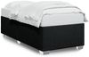 vidaXL Bettgestell ohne Matratze Schwarz 90x200 cm Stoff 3284445 Bild 2