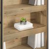 vidaXL Bücherregal 2 pcs Kunsthandwerk Eiche 80 x 30 x 189,5 cm 3403015 Bild 4
