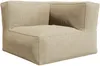 Vente-unique - NOUMARA Gartensitzgruppe Stoff Beige - B 95 cm x H 80 cm x L 95 cm Bild 2