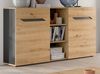 Sideboard Aversa in Eiche und grau 130 cm Bild 4