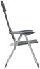 vidaXL Campingstuhl 2 Stk. Grau 58 x 69 x 111 cm Aluminium 44312 Bild 5