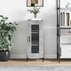 Sideboard, Kommode Betongrau 34,5x34x90 cm Holzwerkstoff j1201p Bild 2