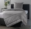 OTTO home Microfaserbettdecke + Microfaserkissen Clarra Spar Set, Decke + Kissen 135x200, 155x200 cm & weitere Größen, Set mit Kissen 40x80 cm, 80x80 cm, Sommer, Herbst, Winter in grau Bild 3