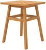 Gartentisch, Beistelltisch, Balkontisch 45x45x60 cm Massivholz Akazie Bild 5