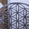 LED Solarleuchte, silber schwarz antik, Erdspieß, H 41 cm Bild 5