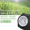 Solar-Gartenstrahler in Form eines Steins SOLAR Bild 2