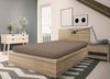 Setex REFIBRA Feinbiber Spannbettlaken taupe 180 x 200 cm Bild 3