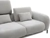 Vente-unique - ARAVIO Sofa Stoff Grau - B 102 cm x H 100 cm75 cm x L 210 cm Bild 5