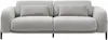 Vente-unique - ARAVIO Sofa Stoff Grau - B 102 cm x H 100 cm75 cm x L 210 cm Bild 3