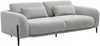 Vente-unique - ARAVIO Sofa Stoff Grau - B 102 cm x H 100 cm75 cm x L 210 cm Bild 4