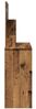 vidaXL Schminktisch mit Spiegel Altholz-Optik 86,5x35x136 cm 857009 Bild 5
