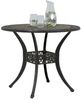 vidaXL Gartentisch Bronzen Ø90x75 cm Aluminiumguss 4002807 Bild 4