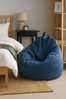 AD.CON Sitzsack mit ECO Füllung, Marineblau, 120 x 120 x 60 350L, Styropor-Regranulat Bild 4