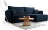 Selsey 'Kassian' Ecksofa mit Schlaffunktion und Bettkasten, marineblau, rechts Bild 2