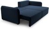 Selsey 'Kassian' Ecksofa mit Schlaffunktion und Bettkasten, marineblau, rechts Bild 3
