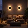 LED Wandlampe aus Aludruckguss, Höhe 20,5 cm Bild 3