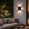 LED Wandlampe aus Aludruckguss, Höhe 20,5 cm Bild 2