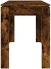 vidaXL Esstisch Räuchereiche 120x60x76 cm Holzwerkstoff 815387 Bild 5