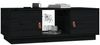 vidaXL Couchtisch Schwarz 100x50x35 cm Massivholz Kiefer 818269 Bild 4