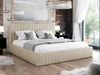 mirjan24 Polsterbett mit Bettkasten Cizron, Doppelbett , beige, 180x200 cm Bild 2