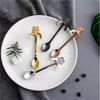 Winkee Kaffeelöffel Kätzchen (4 Stück), Teelöffel Katze Stubentiger Metall Löffel Bild 2