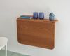 Ragaba Wandklapptisch, MDF furniert & Beine aus Eschen-Massivholz, 60x100 cm, Eichenbeize Bild 3
