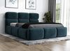 Polsterbett MAROKO 160x200 ohne Matratze mit Bettkasten und Lattenrost. Farbe: Azur 12 Bild 2