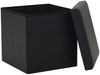 vidaXL Hocker mit Stauraum Schwarz Kunstleder 247081 Bild 5