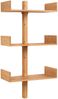 House Nordic Wandregal, Bambus, natur, 50x102 cm Bild 3