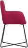 vidaXL Esszimmerstühle 4 pcs Samt (V) Weinrot 55 x 50 x 84 cm 3428377 Bild 4