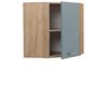 Eckhängeschrank R-Line Blau-Grau 57 cm Vicco Bild 4